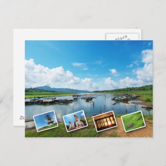 Carte postale Thaïlande (Devant / Derrière)