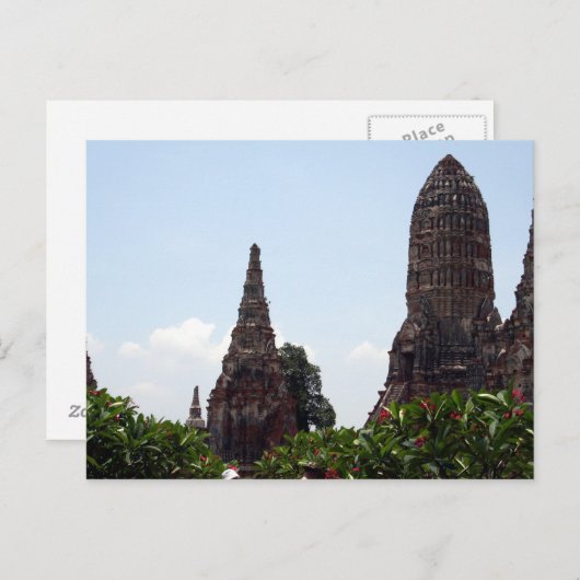 Carte Postale Thaïlande (Devant / Derrière)