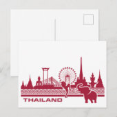 Carte Postale Thaïlande (Devant / Derrière)