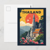 Carte Postale Thaïlande (Devant / Derrière)