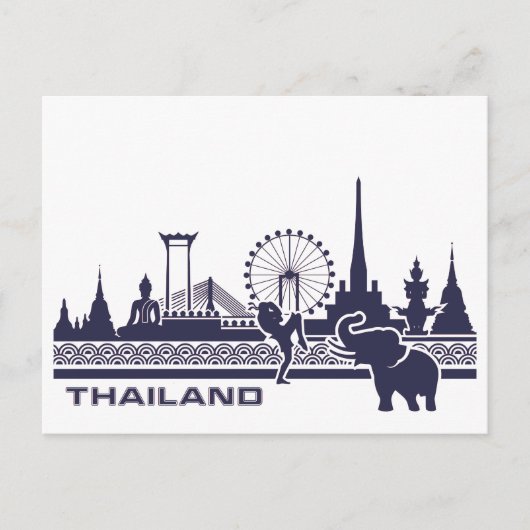 Carte Postale Thaïlande (Devant)