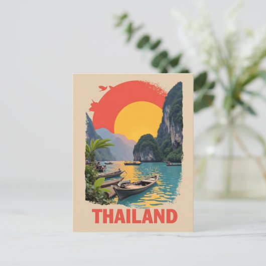 Carte Postale Thaïlande (Debout devant)