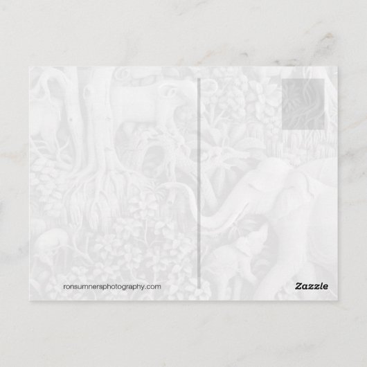 Carte Postale thaïlande (Dos)