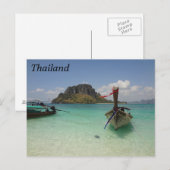 Carte postale Thaïlande (Devant / Derrière)