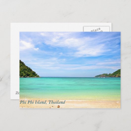 Carte Postale Thaïlande à Phi Phi Island (Devant / Derrière)
