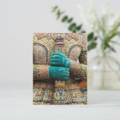 Carte Postale Thaïlande, Bangkok, Grand Palais (Debout devant)