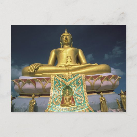 Carte Postale Thaïlande, île de Koh Samui. Grand Bouddha. (Devant)