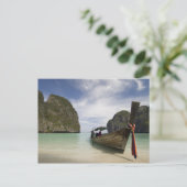 Carte Postale Thaïlande, île de Phi Phi Lay, baie de Maya. (Debout devant)