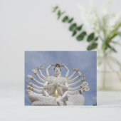 Carte Postale Thaïlande, Ko Samui alias Koh Samui). Wat Plai 3 (Debout devant)