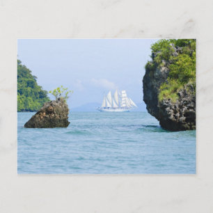 Carte Postale Thaïlande, mer d'Andaman. Navire clipper Star Fyer