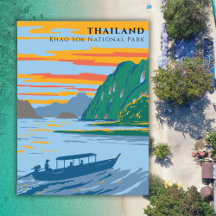 Thaïlande Parc national Khao Sok Voyage Art Déco