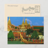 Carte Postale Thaïlande, péniche royale de Bangkok (Devant / Derrière)