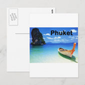Carte Postale Thaïlande Phuket (St.K.) (Devant / Derrière)
