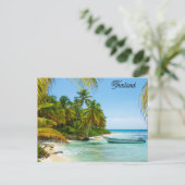 Carte Postale Thaïlande Tropical Beach Travel Photo (Debout devant)