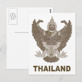 Carte Postale Thaïlande vintage (Devant / Derrière)