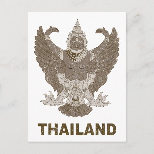 Carte Postale Thaïlande vintage (Devant)