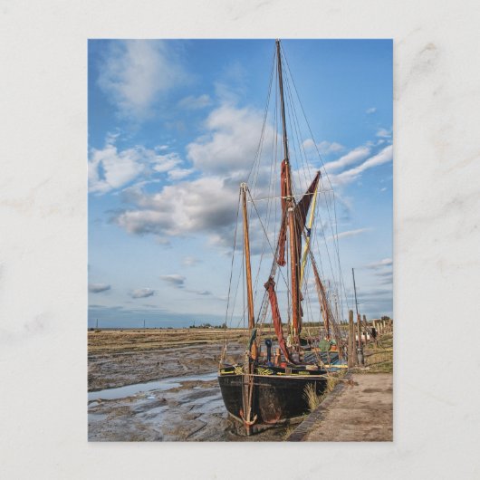 Carte Postale Thames Barge (Devant)