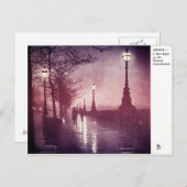 Carte Postale Thames River Londres (Devant / Derrière)