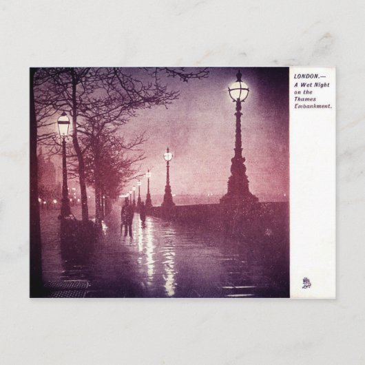 Carte Postale Thames River Londres (Devant)