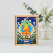Carte Postale Thangka oriental cool Prabhutaratna Bouddha (Debout devant)
