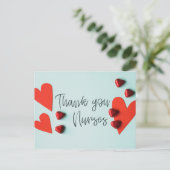 Carte Postale thank (Debout devant)