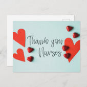 Carte Postale thank (Devant / Derrière)