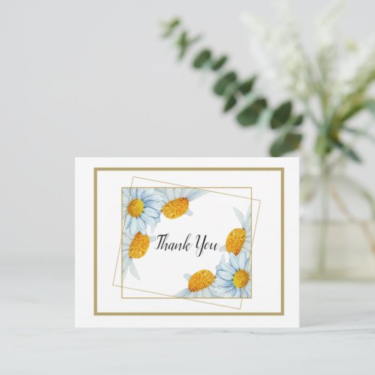 Carte Postale Thank You (Debout devant)