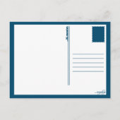 Carte Postale thank you dentist smiling tooth postcard (Dos)