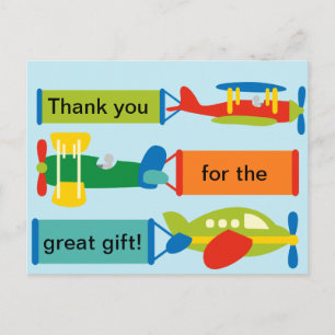 Carte Postale Thank you post card