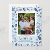 Carte postale Thanksgiving (Devant / Derrière)