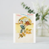 Carte postale Thanksgiving (Debout devant)