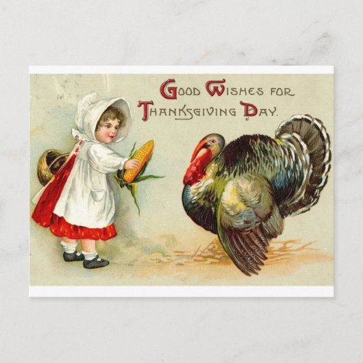 Carte postale Thanksgiving (Devant)