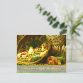 Carte postale Thanksgiving (Debout devant)