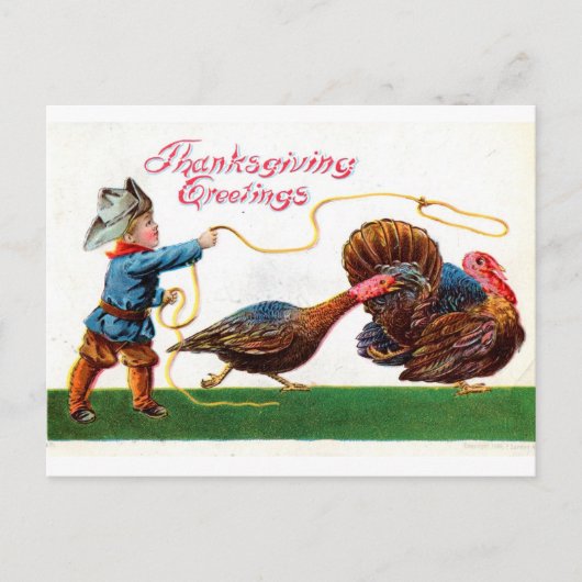 Carte postale Thanksgiving (Devant)