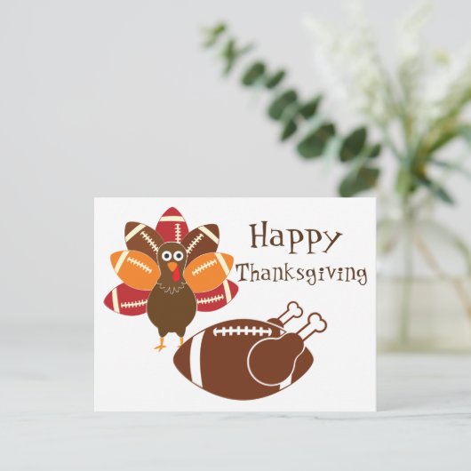 Carte Postale Thanksgiving (Debout devant)