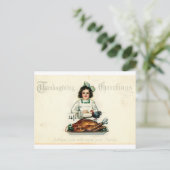 Carte postale Thanksgiving (Debout devant)