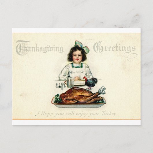 Carte postale Thanksgiving (Devant)