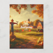 Carte Postale Thanksgiving/Automne/Automne/Automne sur la ferme (Devant)