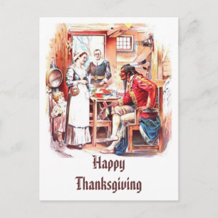 Carte postale Thanksgiving Vintage