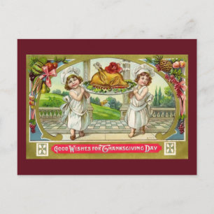 Carte postale Thanksgiving vintage