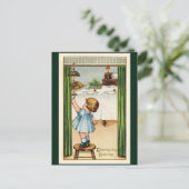 Carte postale Thanksgiving vintage (Debout devant)