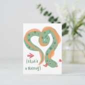 Carte Postale "That's A Moray" Love Pun Eel (Debout devant)