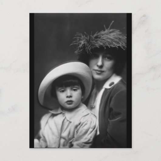 Carte Postale Thaw, Evelyn Nesbitt and Son par Arnold Genthe, 19 (Devant)