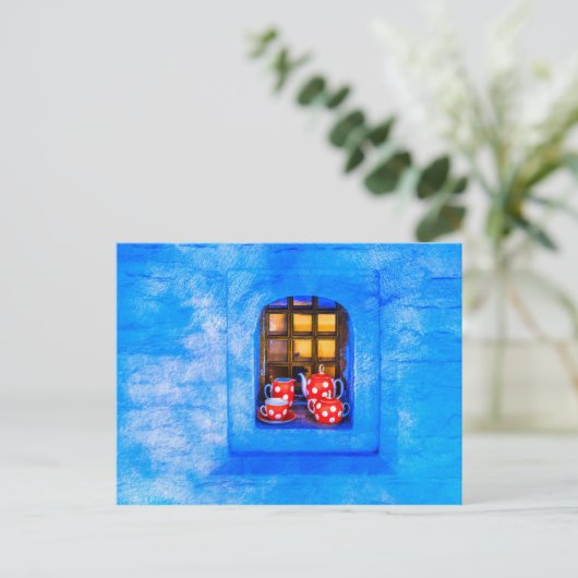 Carte Postale Thé (Debout devant)