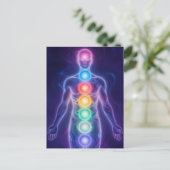Carte Postale  The 7 Chakras (Debout devant)
