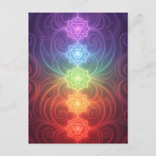 Carte Postale The 7 Chakras´9 (Devant)