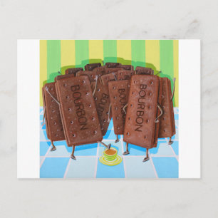 Carte Postale Thé à la crème Bourbon