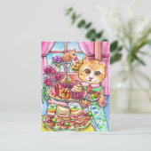 Carte Postale Thé à la russe (Debout devant)