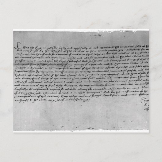 Carte Postale The Act of Supremacy (Devant)