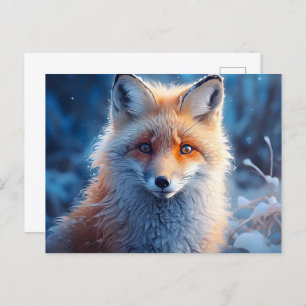Carte postale The Agile Fox: Furtive Sketches